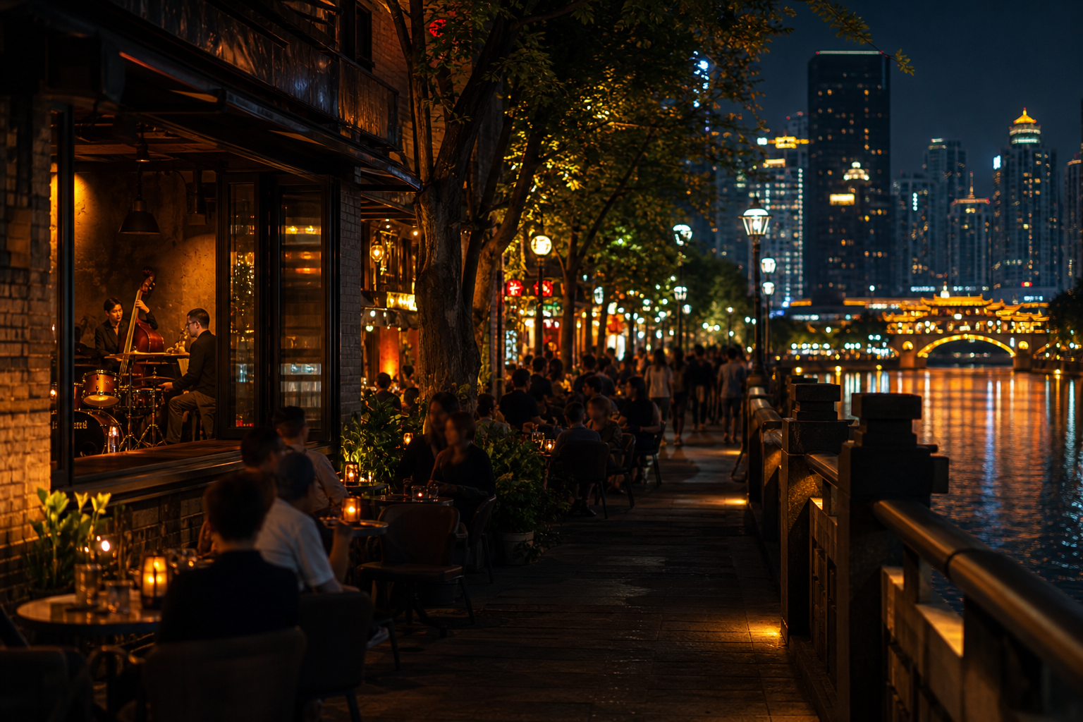 Chengdu Nightlife: Bar Street, Jazz Venues & Late Night Local Scene