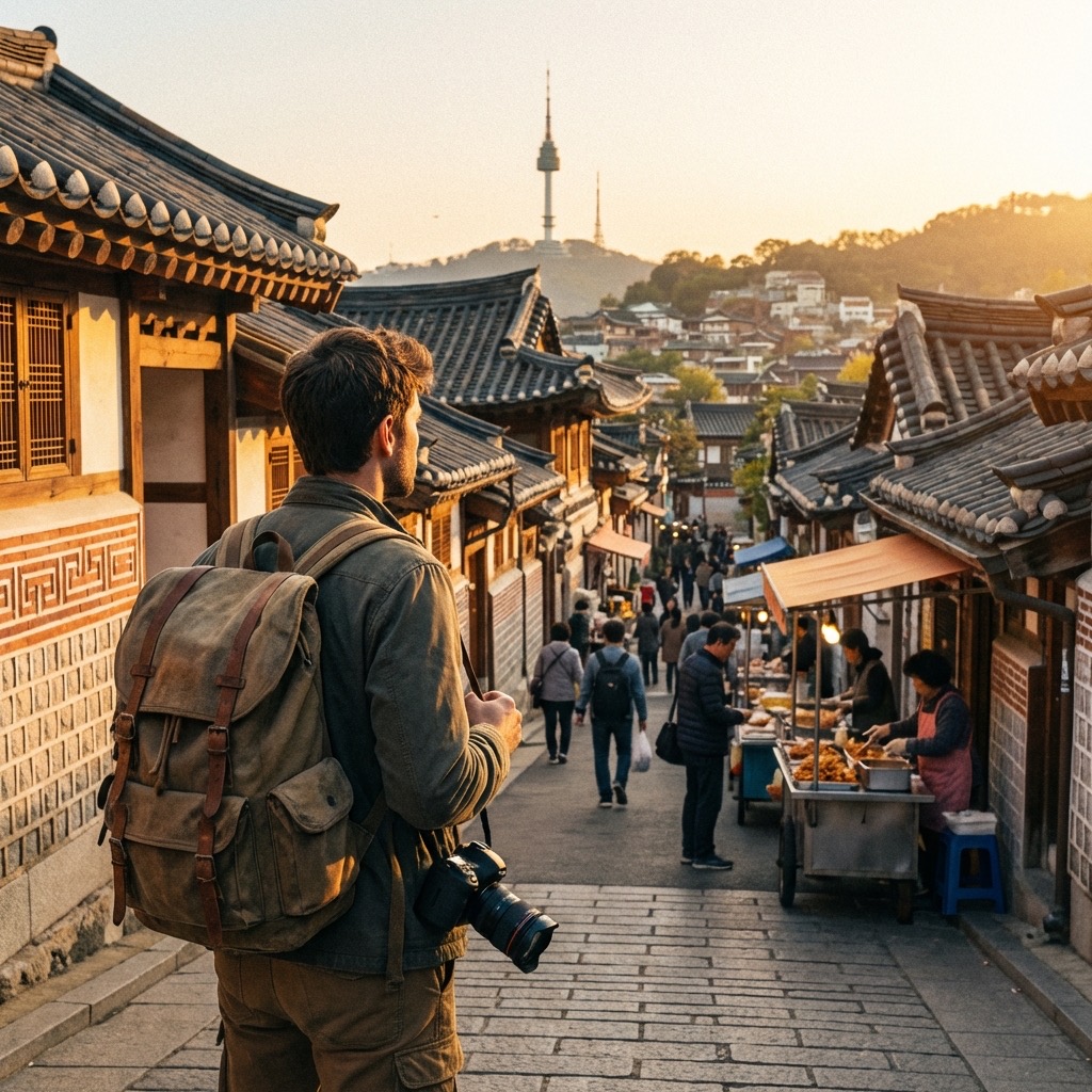 A How to Travel South Korea on a Budget scene