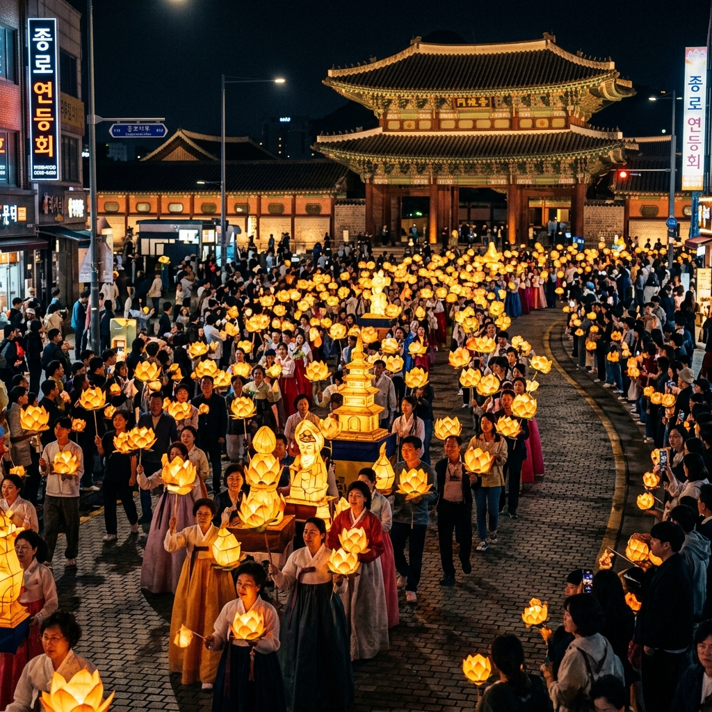 Seoul Lotus Lantern Festival (Yeondeunghoe) Highlights