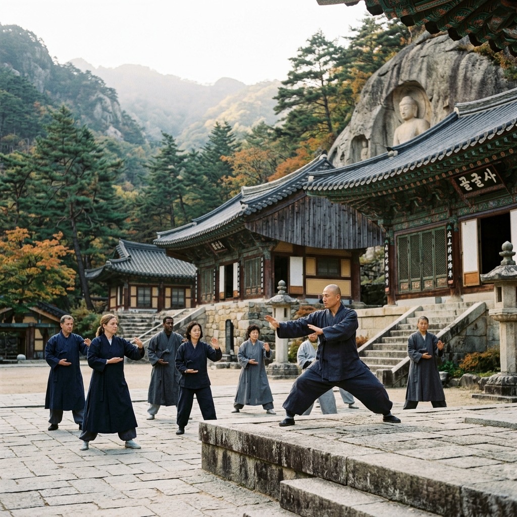 Golgulsa Temple Sunmudo Stay: Martial Arts Meditation in Korea
