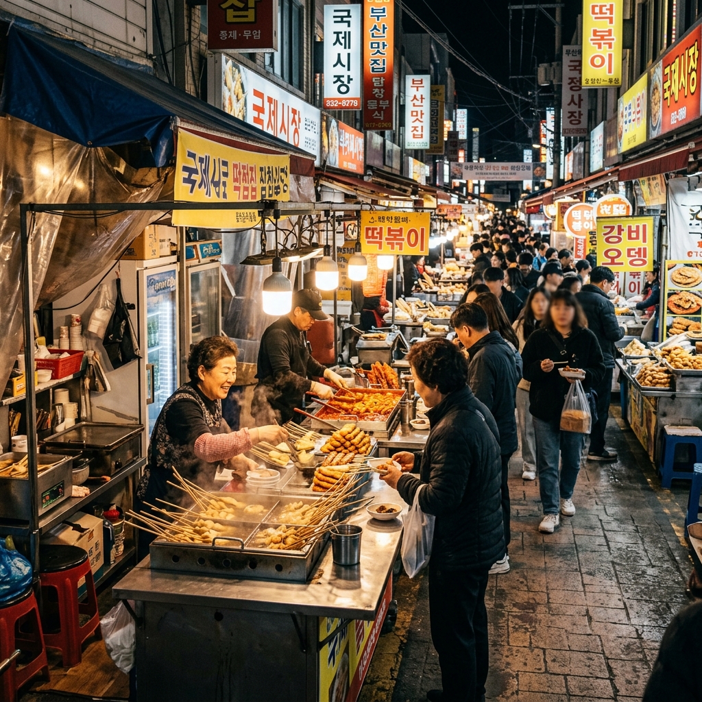 Busan Gukje Market Street Food Guide: The Best of Korea's Second City
