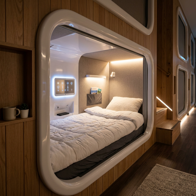 Capsule Hotels in Korea: A Compact and Affordable Sleep Experience