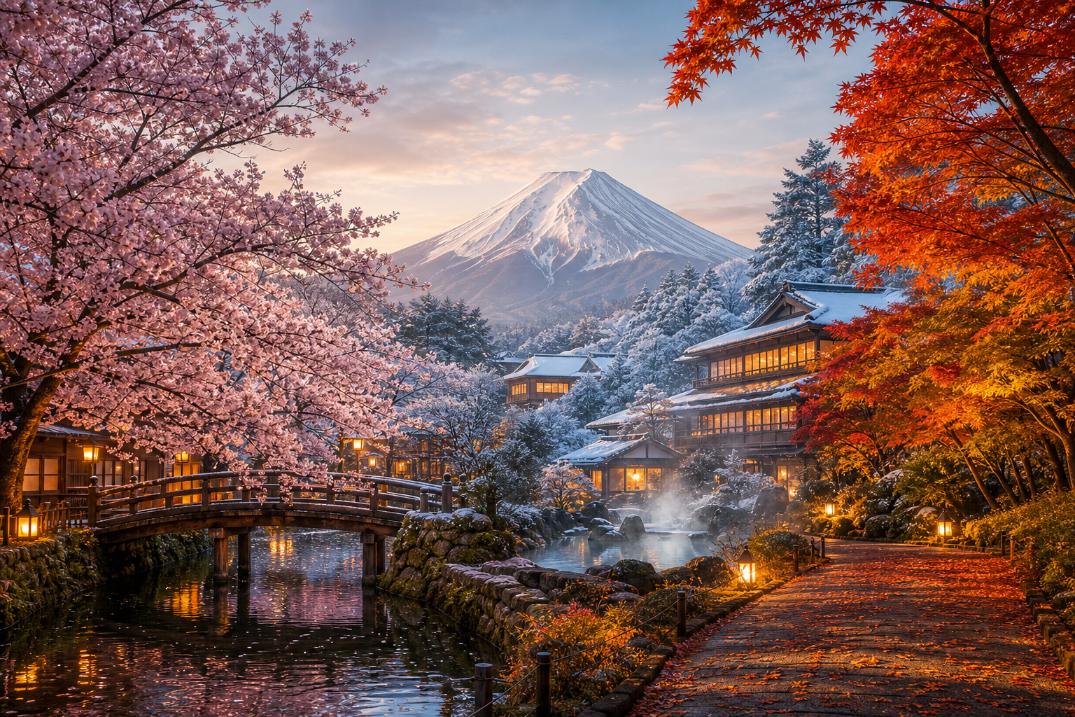 Best Time to Visit Japan: Sakura, Autumn Leaves & Winter Snow Guide