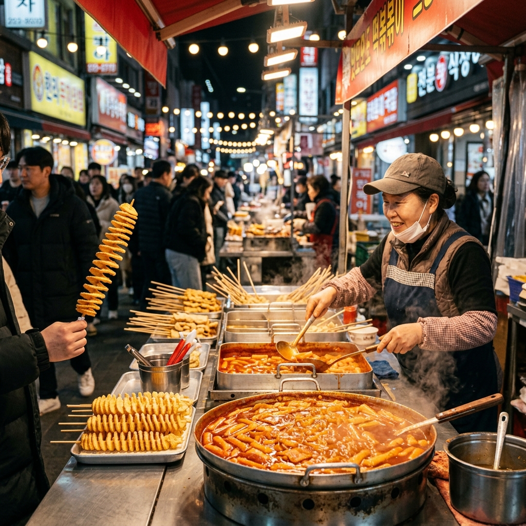 The Ultimate Korean Street Food Guide: Tteokbokki to Tornado Potato