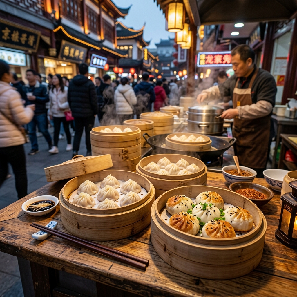 Shanghai Food Scene: Xiaolongbao, Shengjianbao & Local Restaurant Picks