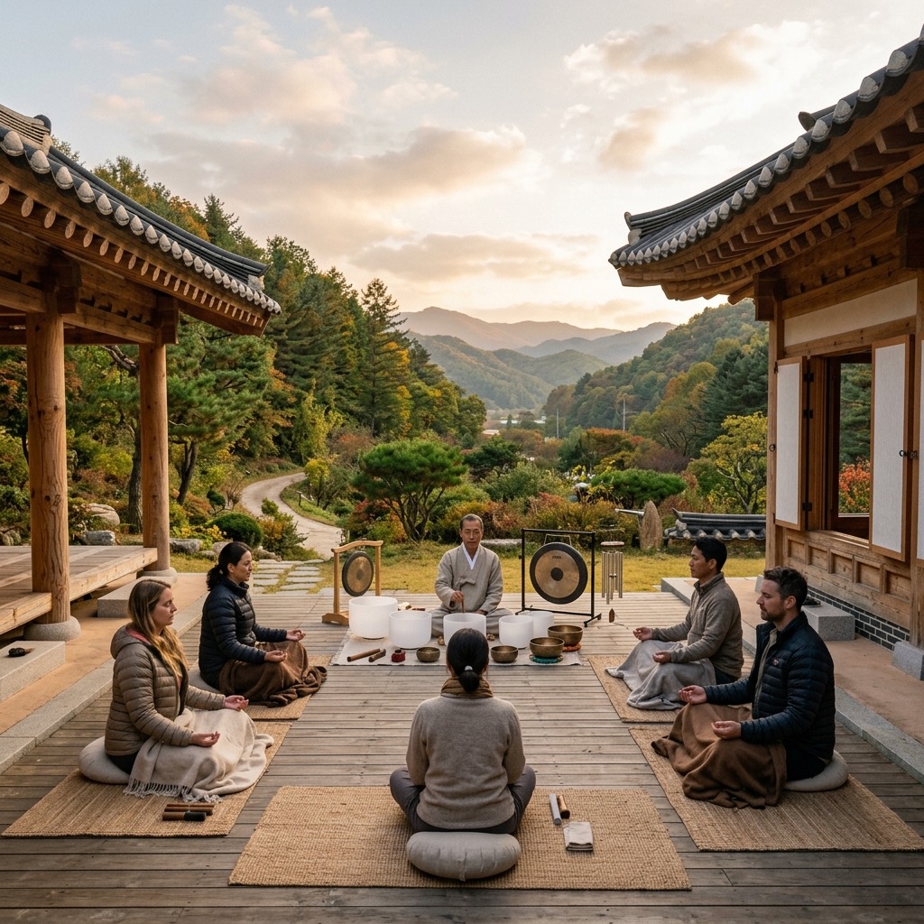 Sound Healing and Meditation Centers in Korea Open to Foreigners