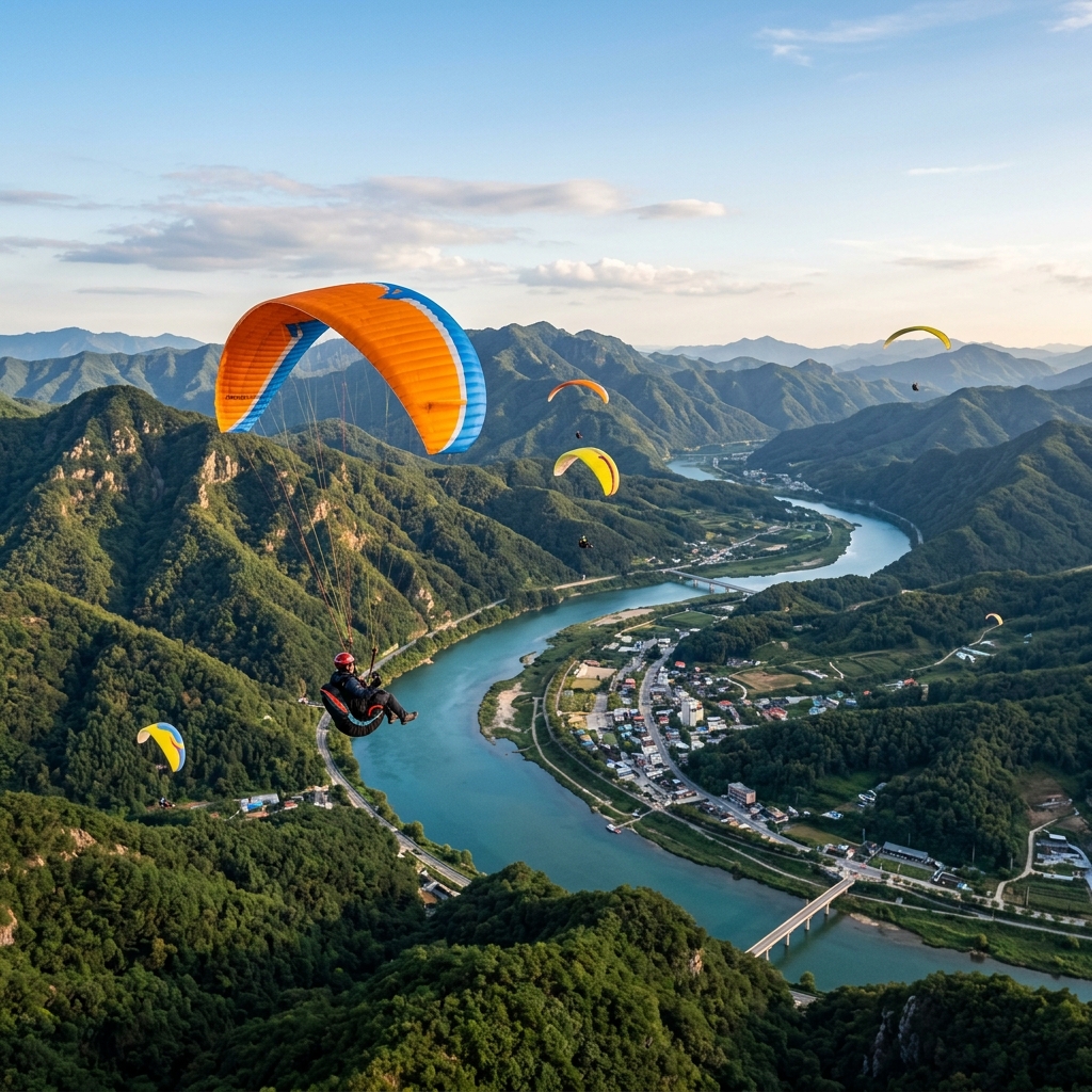 Paragliding in Danyang: Where to Book, What to Expect & Best Season