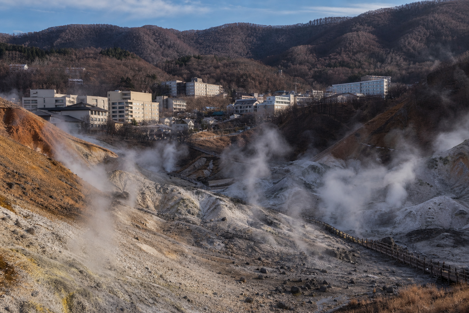 Noboribetsu Onsen in Hokkaido