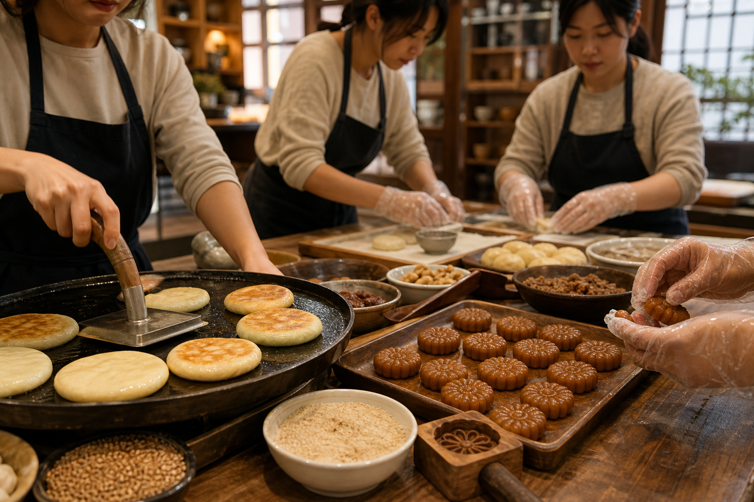 Learn Korean Baking: Hotteok, Yakgwa & Traditional Confections Classes