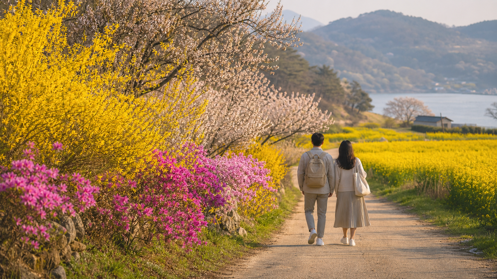Spring Flowers Beyond Cherry Blossoms: Forsythia, Azalea & Canola Fields