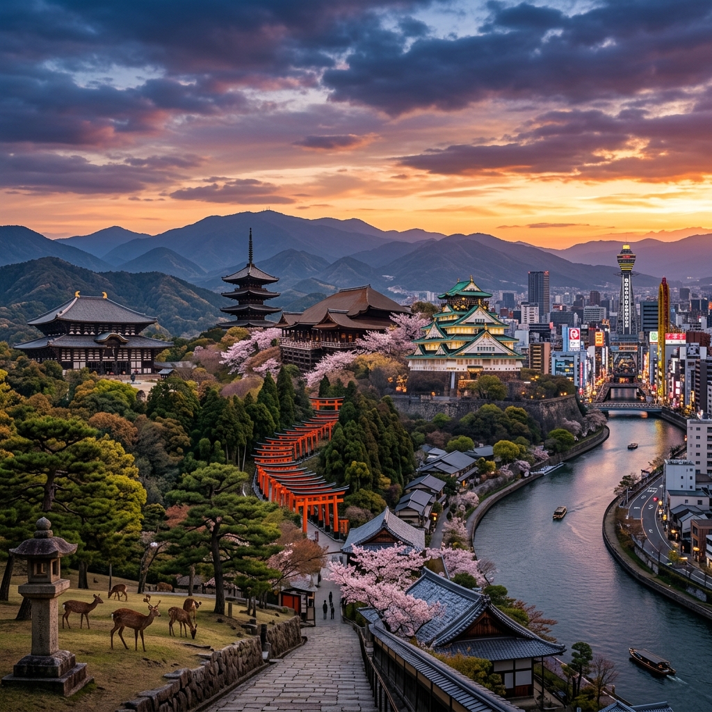 Kansai Region Travel Guide: Osaka, Kyoto & Nara in One Trip