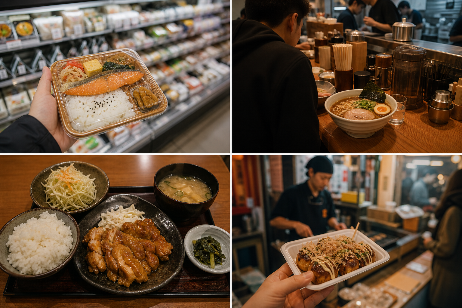 Japan Budget Food Strategy: Convenience Stores, Ramen & Teishoku Sets