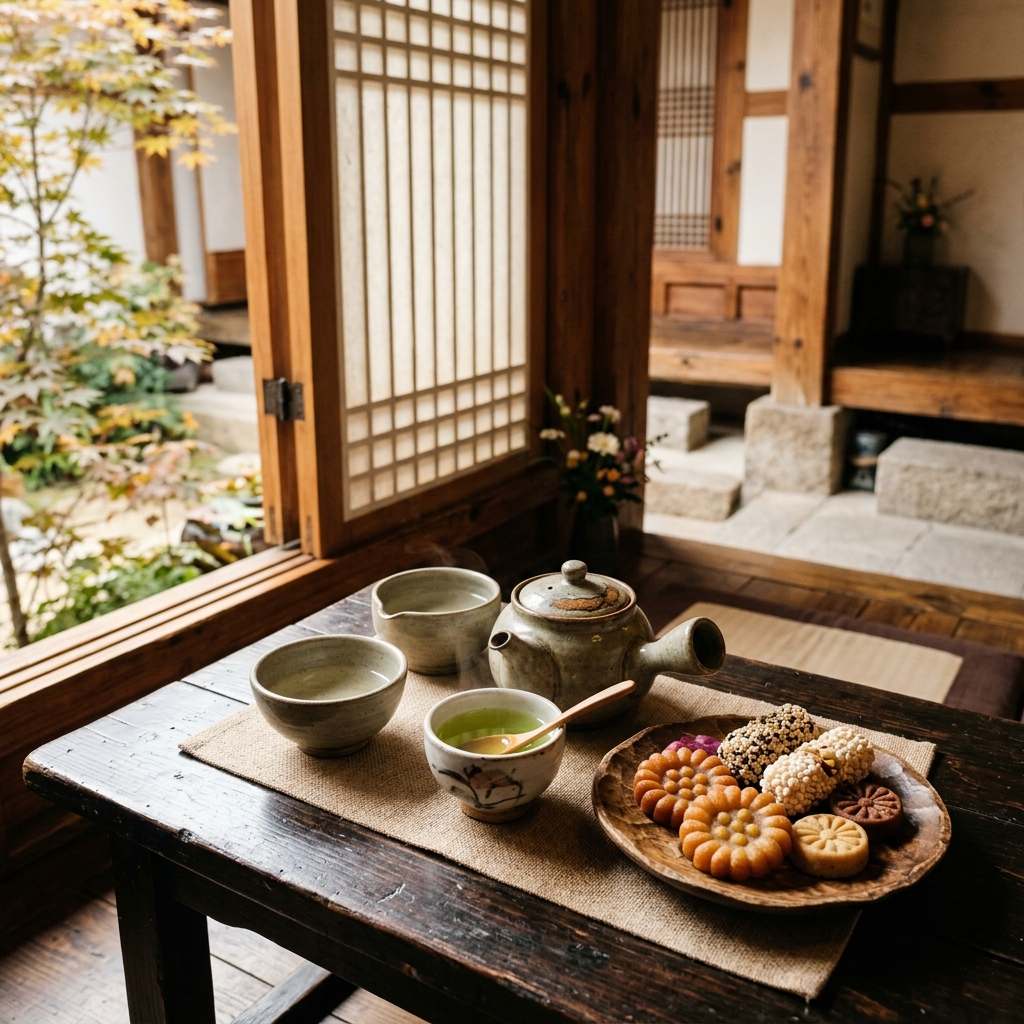 Insadong Teahouses and Traditional Korean Tea Culture