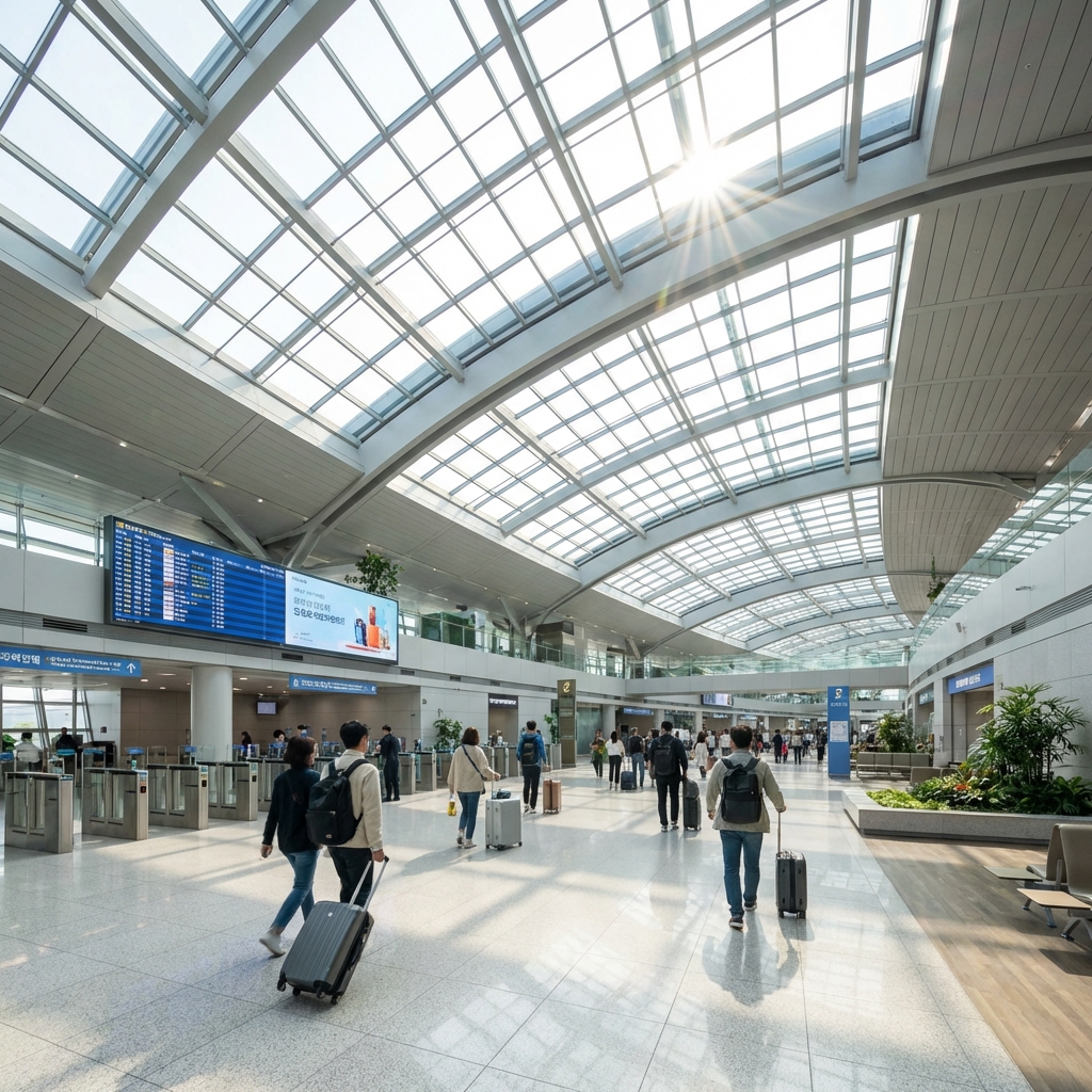 A Incheon Airport Survival Guide scene