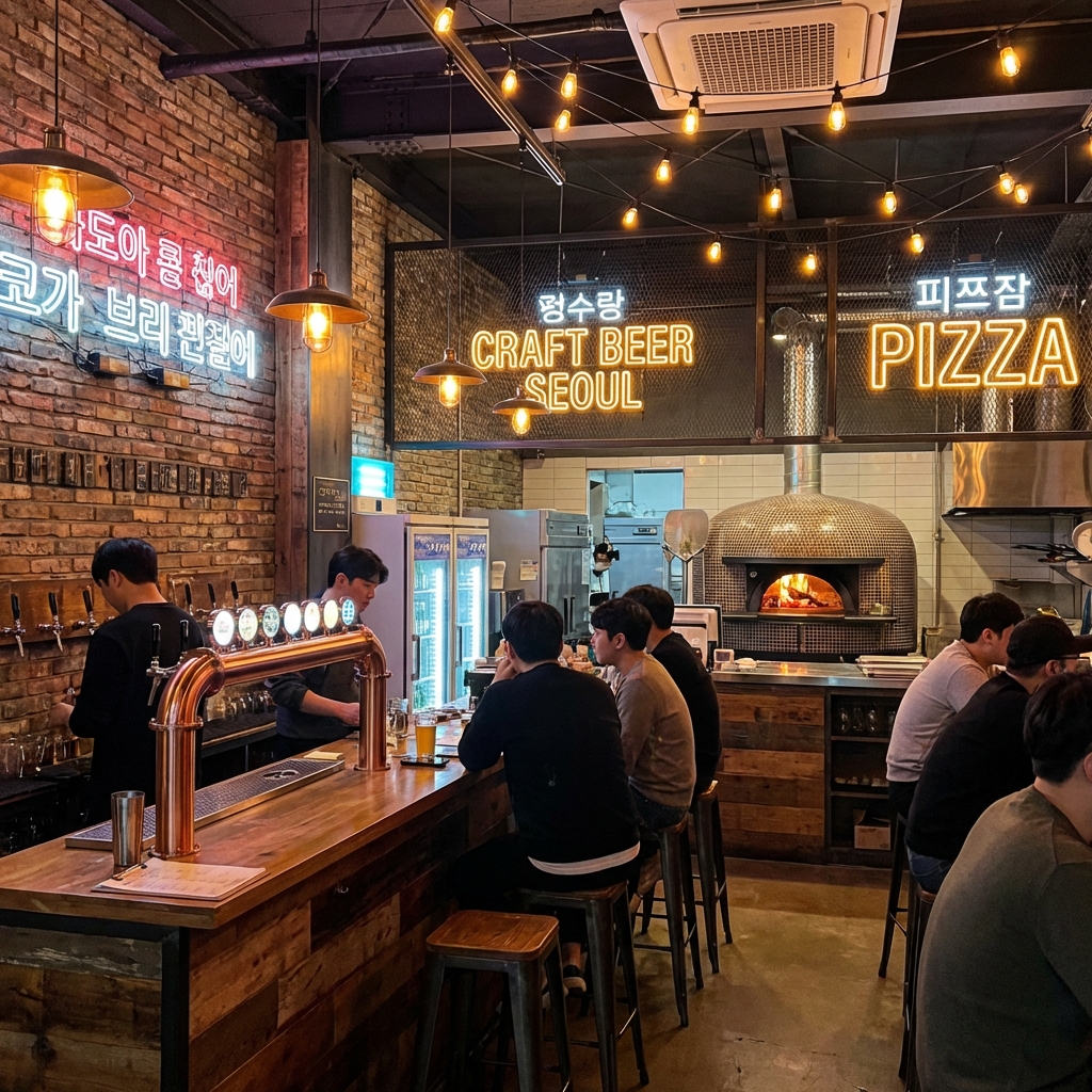 Modern Seoul Craft Beer Taproom