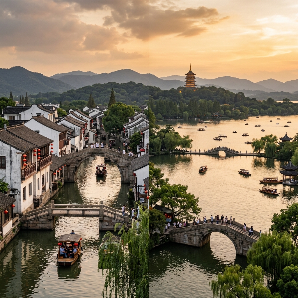 Day Trips from Shanghai: Suzhou Canals & Hangzhou West Lake