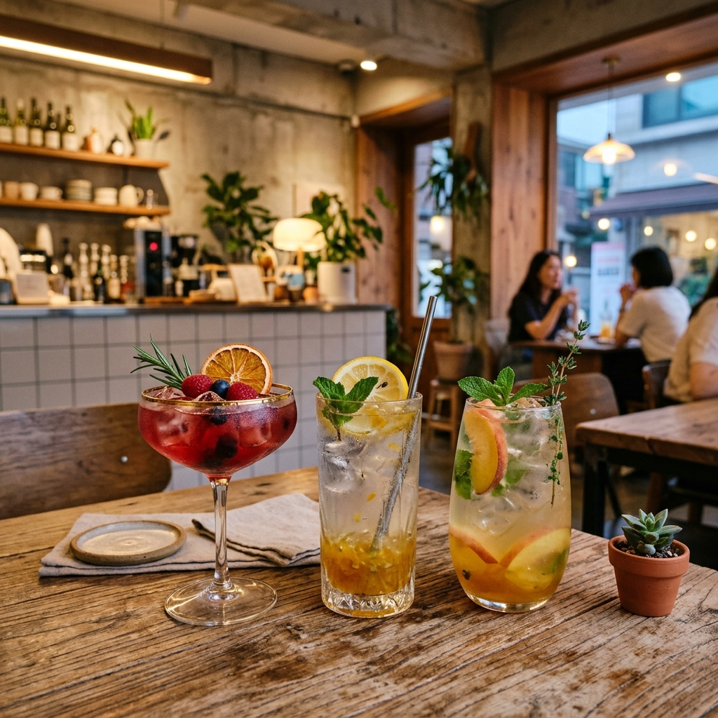 Low-ABV Korea: Non-Alcoholic and Mocktail Options for Sober Travelers