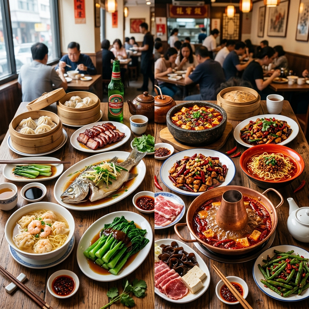Cantonese Food vs Sichuan Food: A Regional Chinese Cuisine Comparison