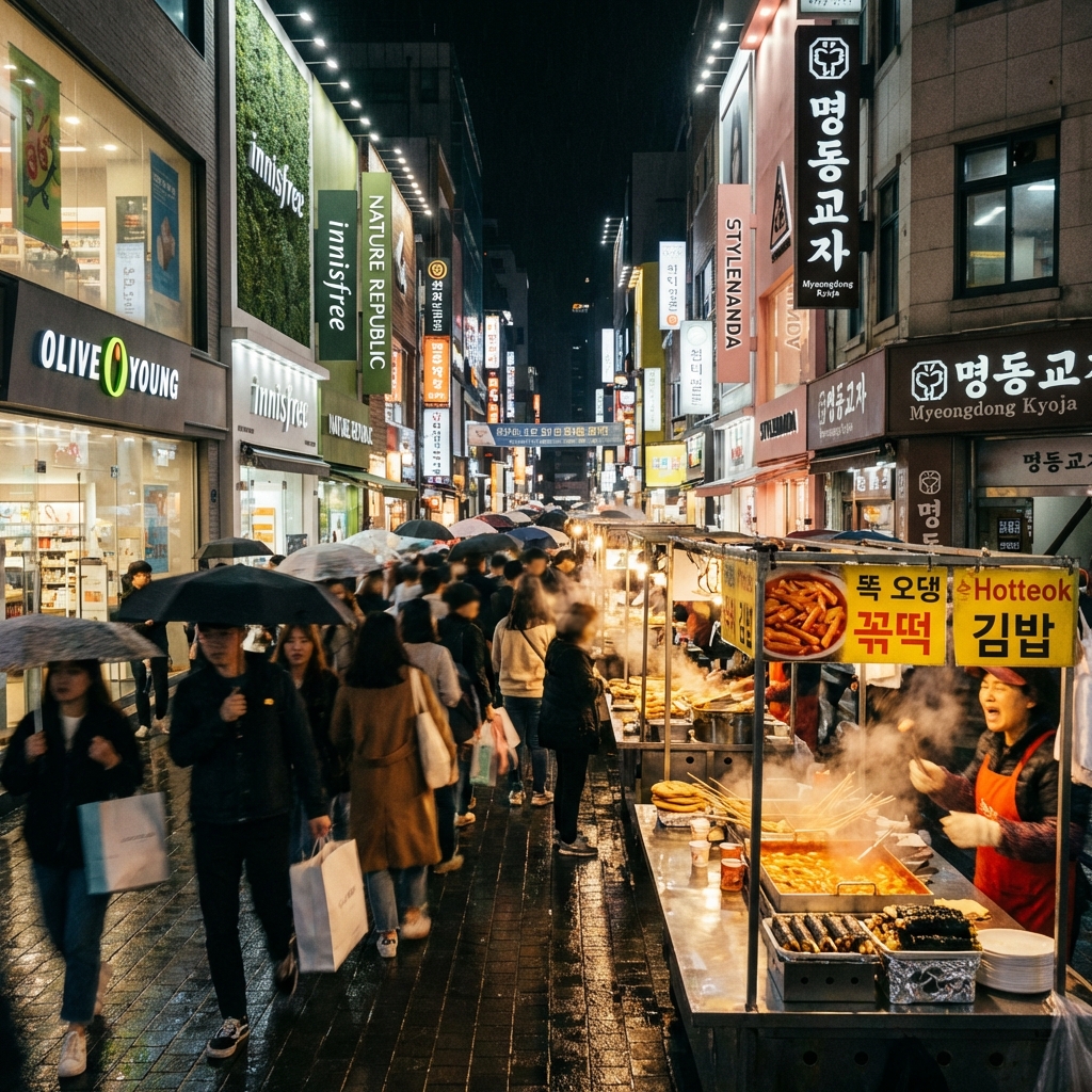 Myeongdong Shopping Guide: Best Beauty Brands and Street Food