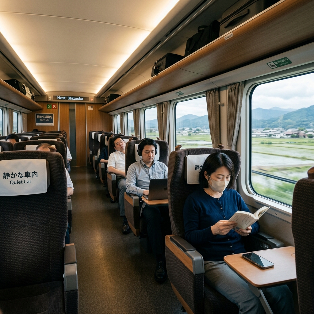 Japanese Train Etiquette: Quiet Cars, Priority Seats & Phone Rules