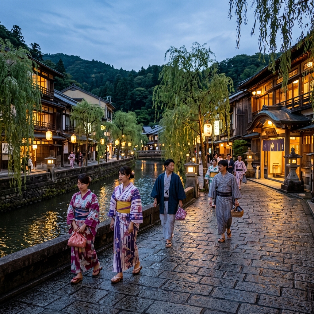 Kinosaki Onsen Town
