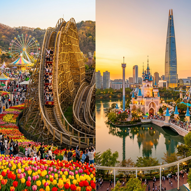 Best Theme Parks in South Korea: Everland, Lotte World and Beyond