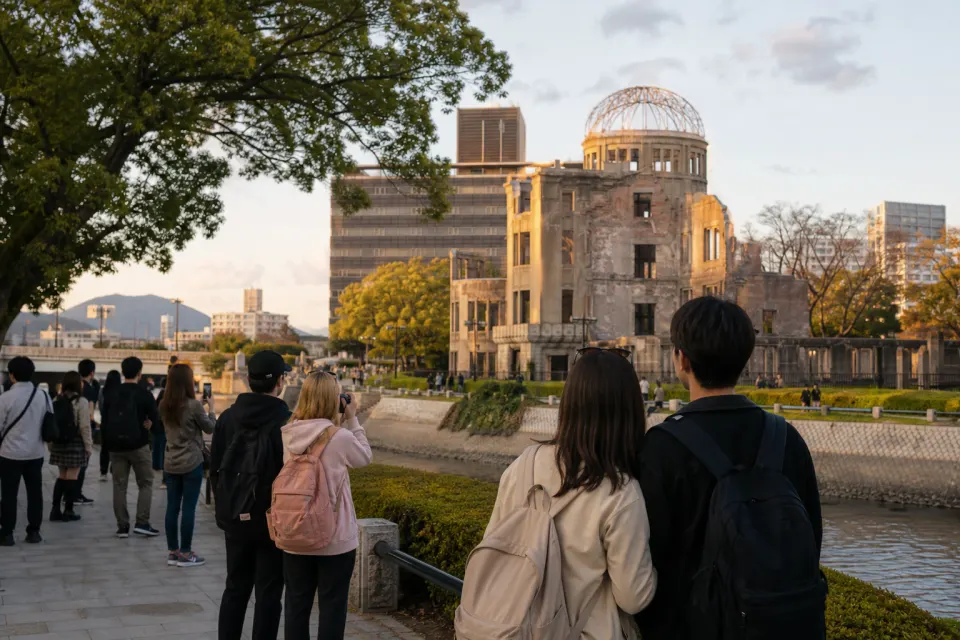 Hiroshima Peace Memorial and Pop Culture South Japan Circuit