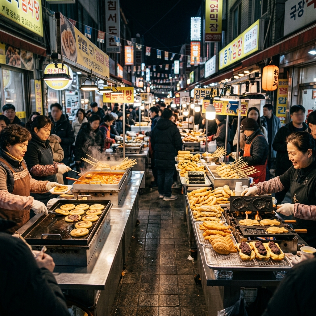 Korean Street Food Snacks Ranked: From Hotteok to Bungeoppang